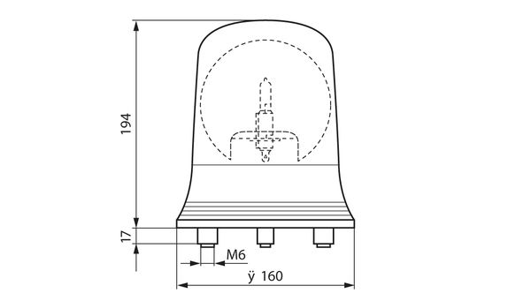Bosch Zwaailicht  7 782 319 064