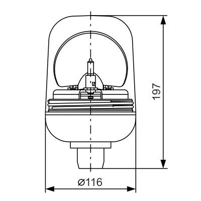 Bosch Zwaailicht  7 782 334 021