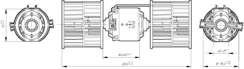 Bosch Kachelventilator F 006 B10 422