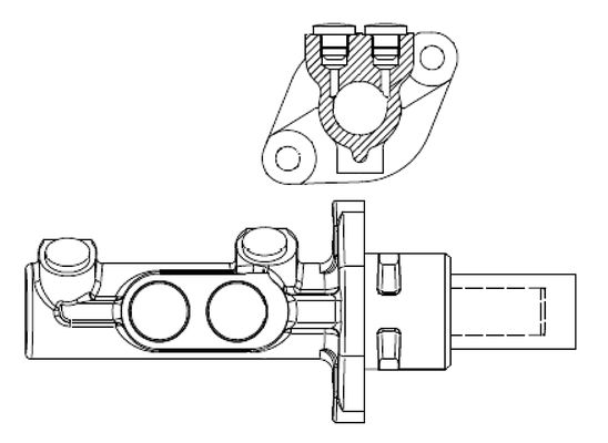 Bosch Hoofdremcilinder F 026 003 943