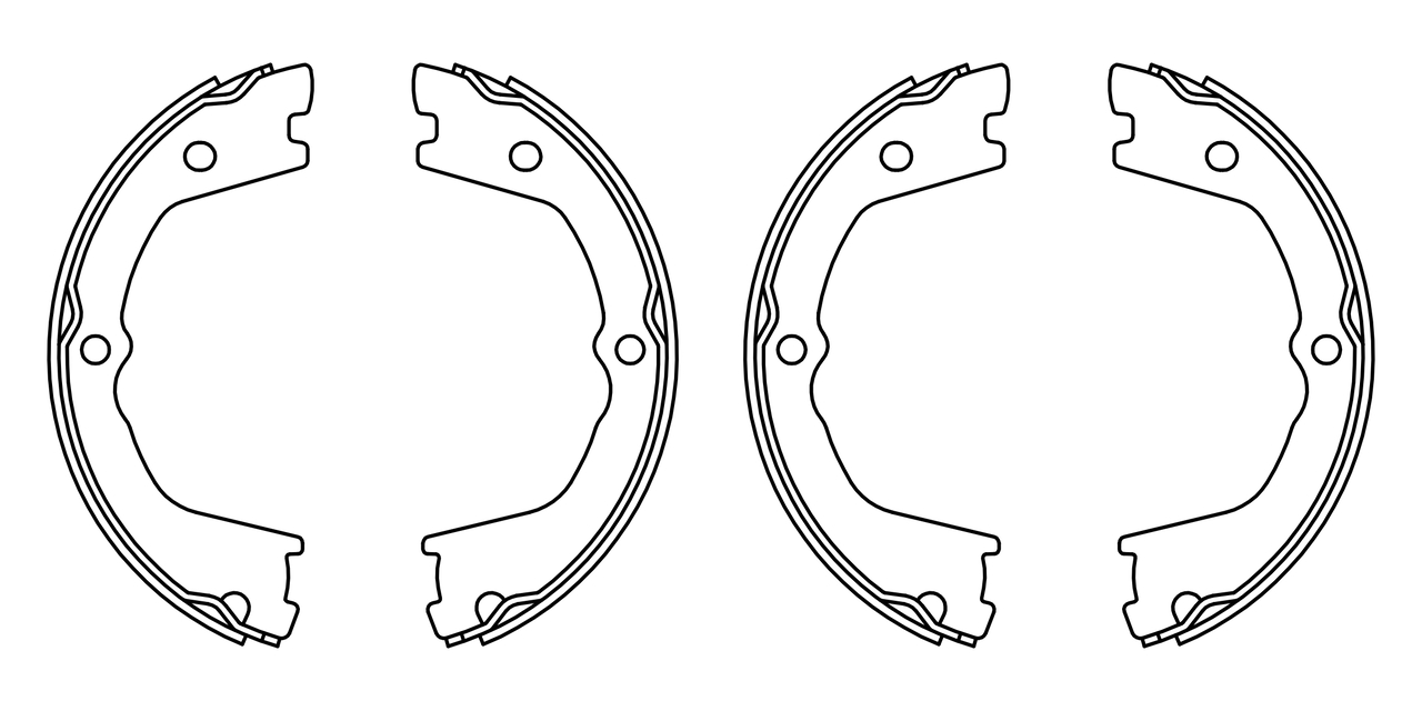 Remschoen set Bosch F 026 008 022