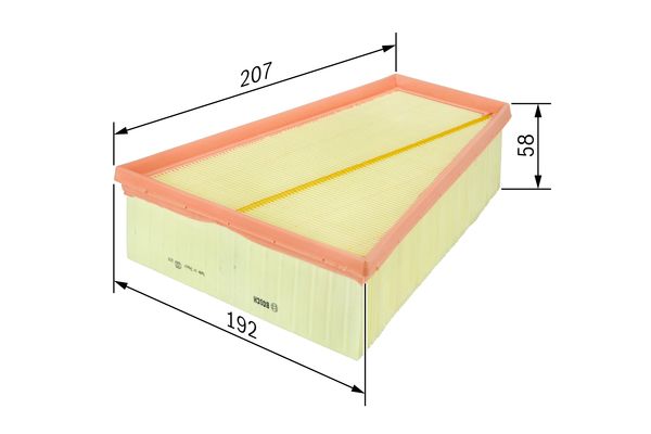 Luchtfilter Bosch F 026 400 139