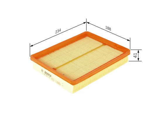 Luchtfilter Bosch F 026 400 164
