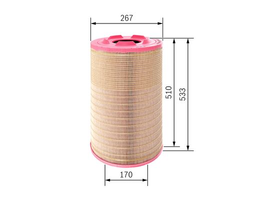 Bosch Luchtfilter F 026 400 248