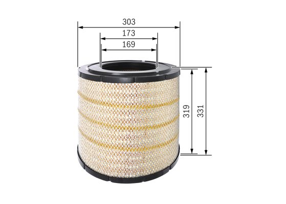 Bosch Luchtfilter F 026 400 275