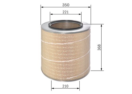 Bosch Luchtfilter F 026 400 280