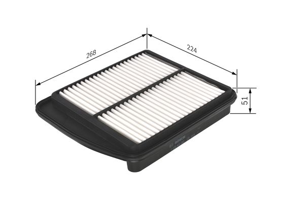 Luchtfilter Bosch F 026 400 293