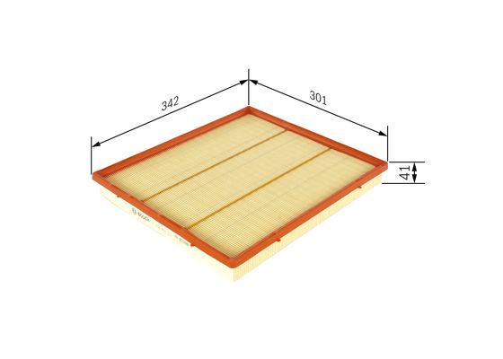 Luchtfilter Bosch F 026 400 373