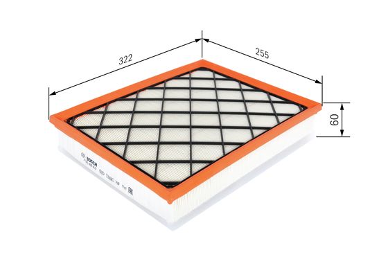 Luchtfilter Bosch F 026 400 410