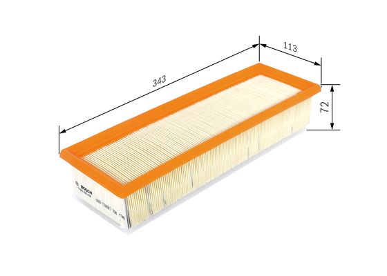 Luchtfilter Bosch F 026 400 459