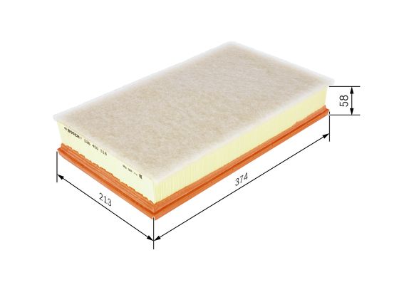 Luchtfilter Bosch F 026 400 516