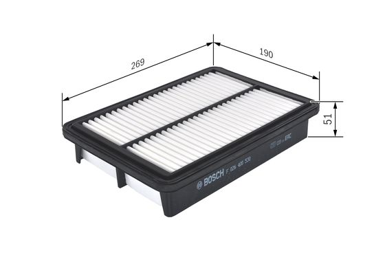 Bosch Luchtfilter F 026 400 530