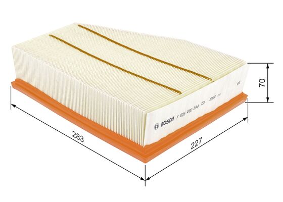 Luchtfilter Bosch F 026 400 544