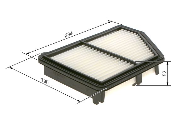 Bosch Luchtfilter F 026 400 576