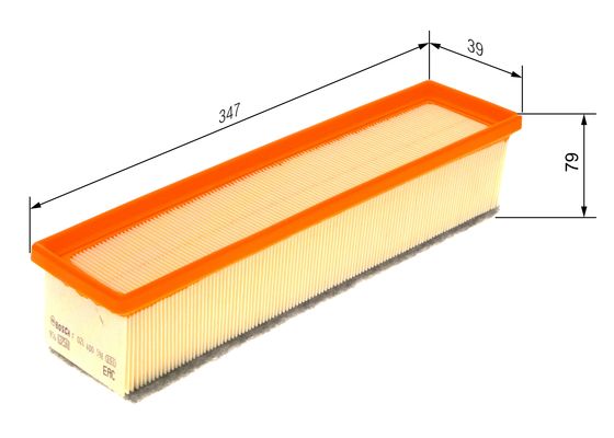 Luchtfilter Bosch F 026 400 598