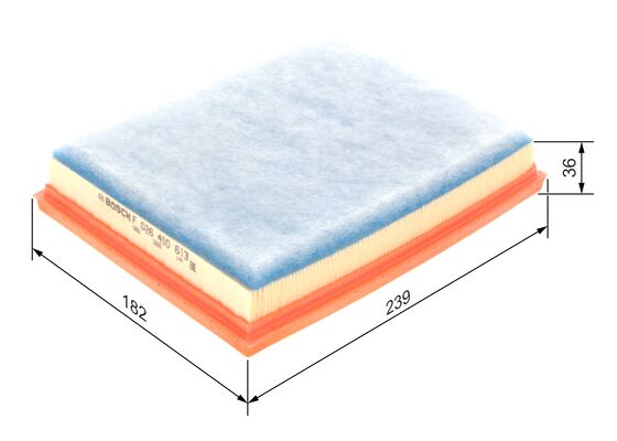 Luchtfilter Bosch F 026 400 613