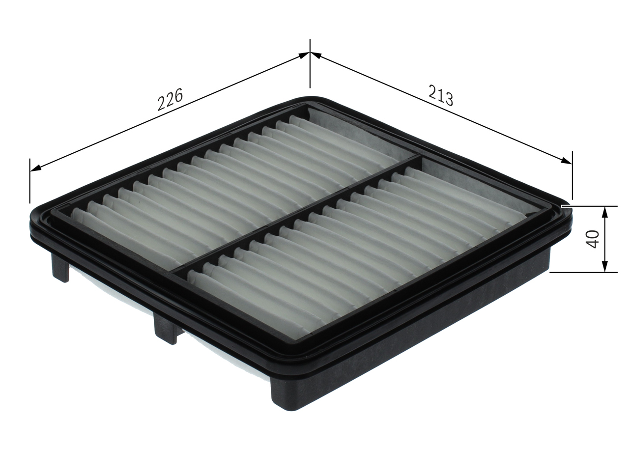 Luchtfilter Bosch F 026 400 667