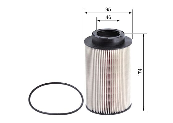 Bosch Brandstoffilter F 026 402 028