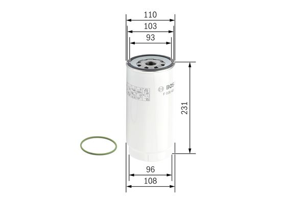 Bosch Brandstoffilter F 026 402 038