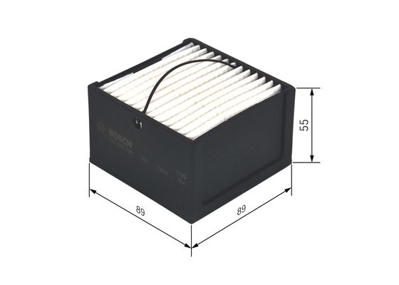 Brandstoffilter Bosch F 026 402 150