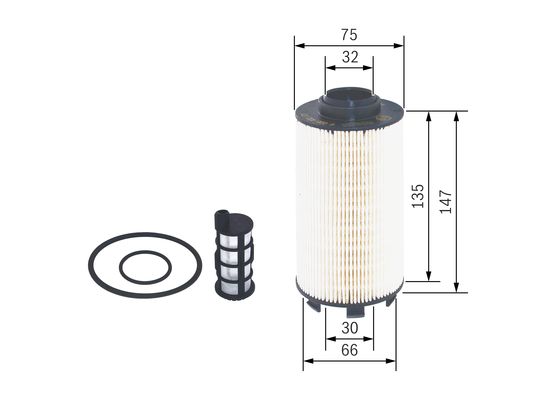 Bosch Brandstoffilter F 026 402 177