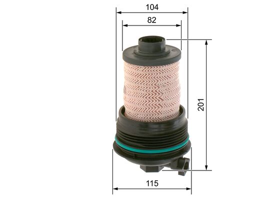 Bosch Brandstoffilter F 026 402 260