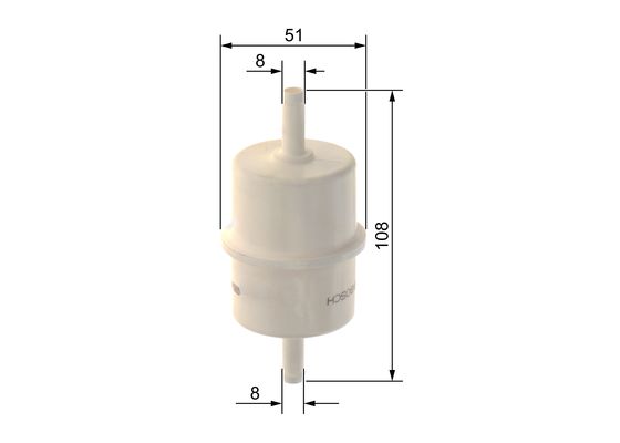 Bosch Brandstoffilter F 026 402 351