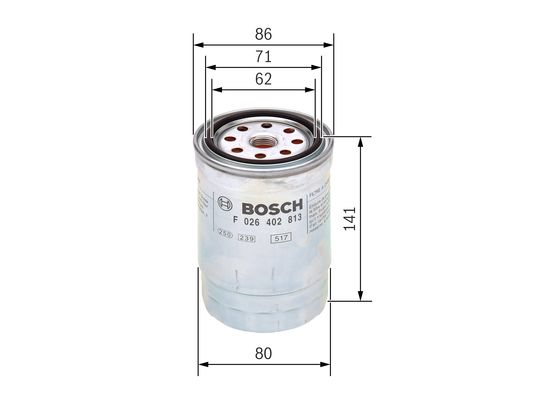 Bosch Brandstoffilter F 026 402 813
