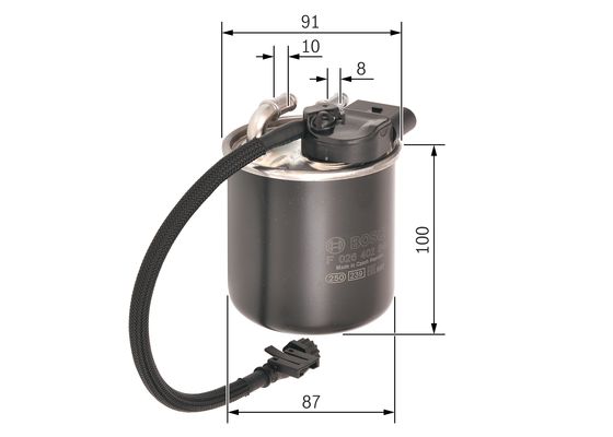 Bosch Brandstoffilter F 026 402 840