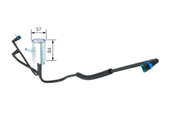 Brandstoffilter Bosch F 026 403 758