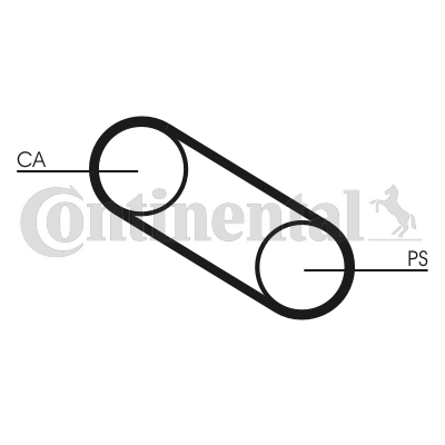 Distributieriem Contitech CT667