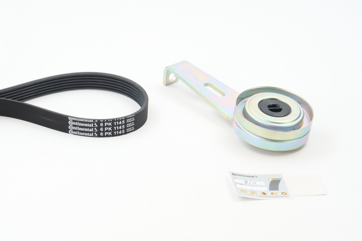 Poly V-riemen kit Contitech 6PK1145K2