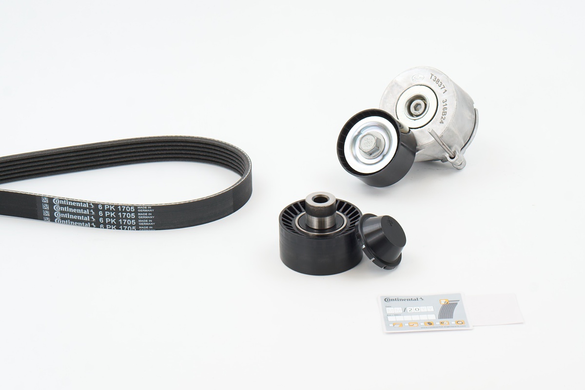 Poly V-riemen kit Contitech 6PK1705K2