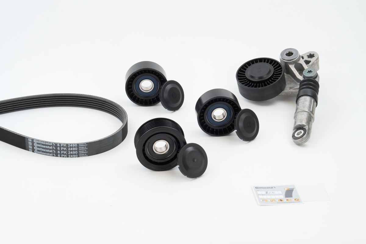 Poly V-riemen kit Contitech 6PK2490K1