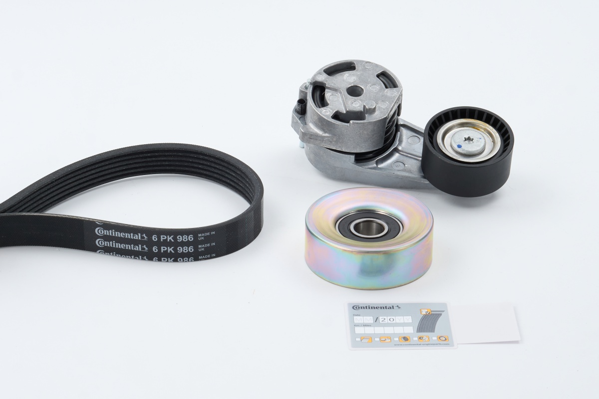 Poly V-riem set Contitech 6PK986K2