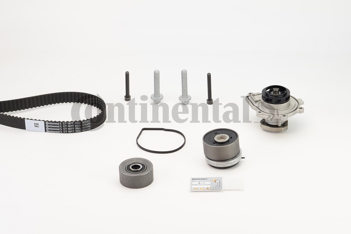 Distributieriem kit inclusief waterpomp Contitech CT1077WP2