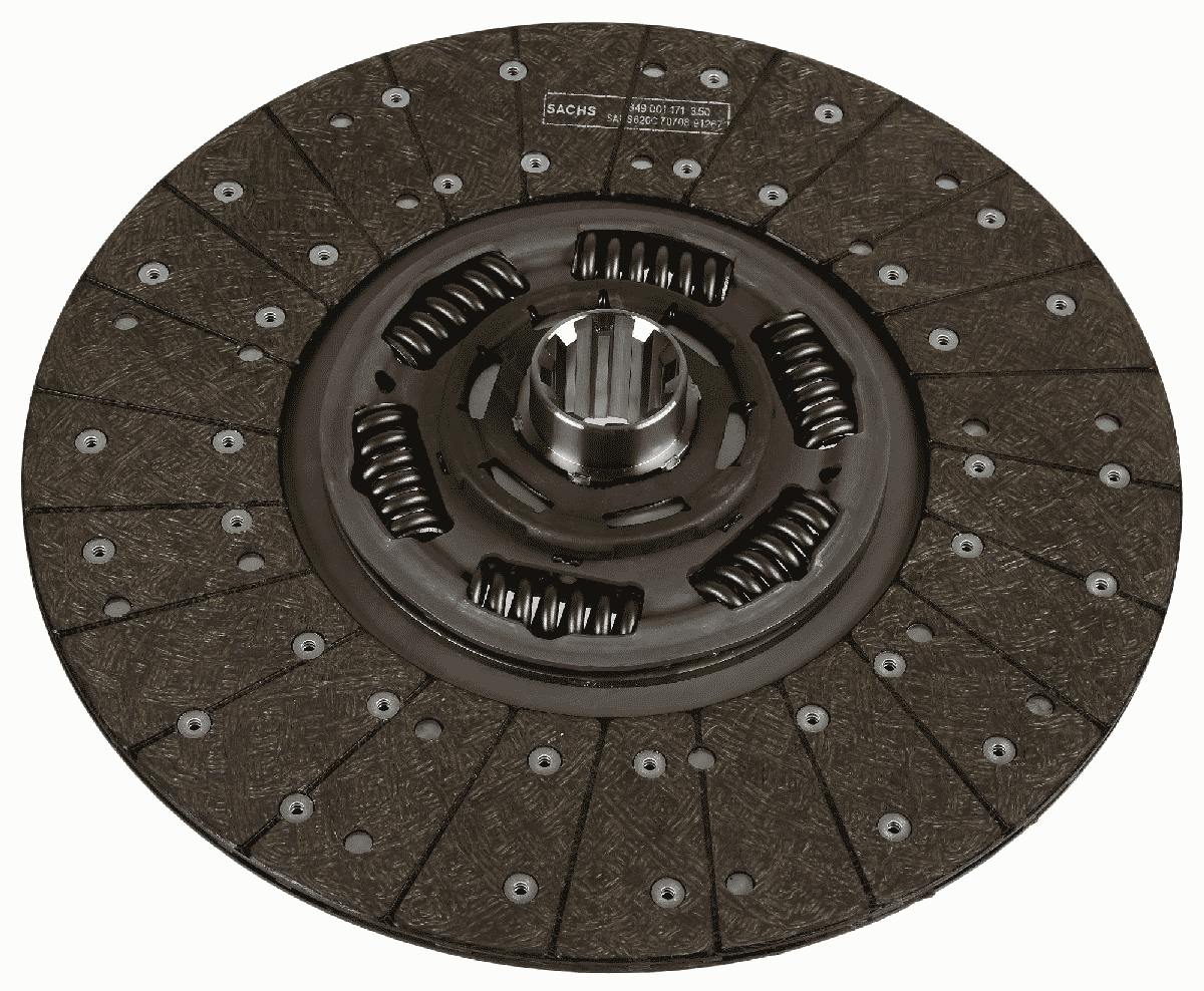 Frictieplaat Sachs 1878 008 607