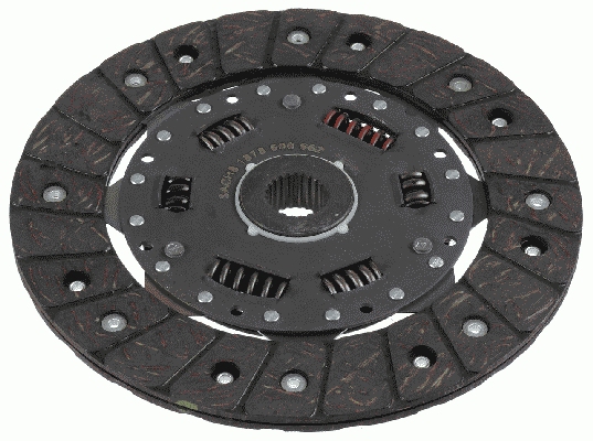 Sachs Frictieplaat 1878 600 662
