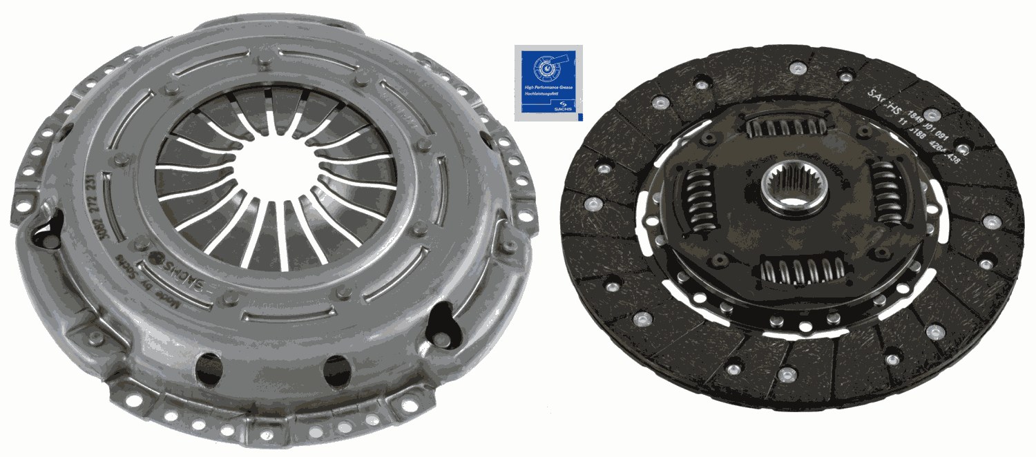 Koppelingsset Sachs 3000 950 702