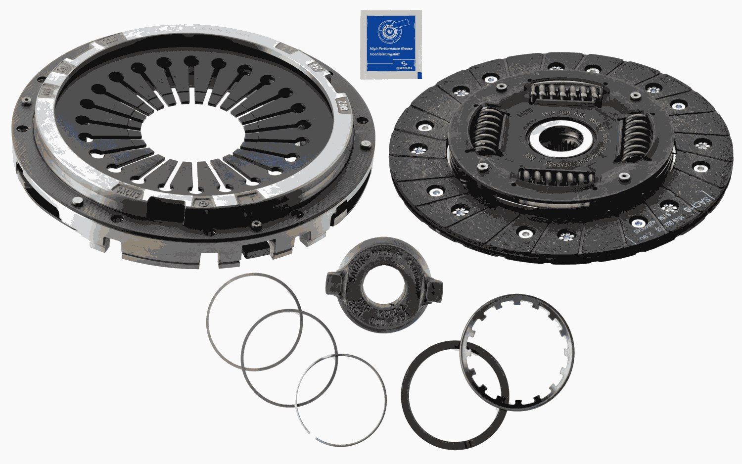 Koppelingsset Sachs 3000 951 016