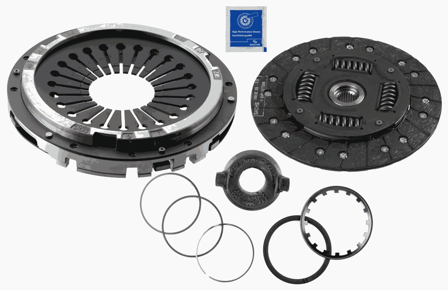 Koppelingsset Sachs 3000 951 025