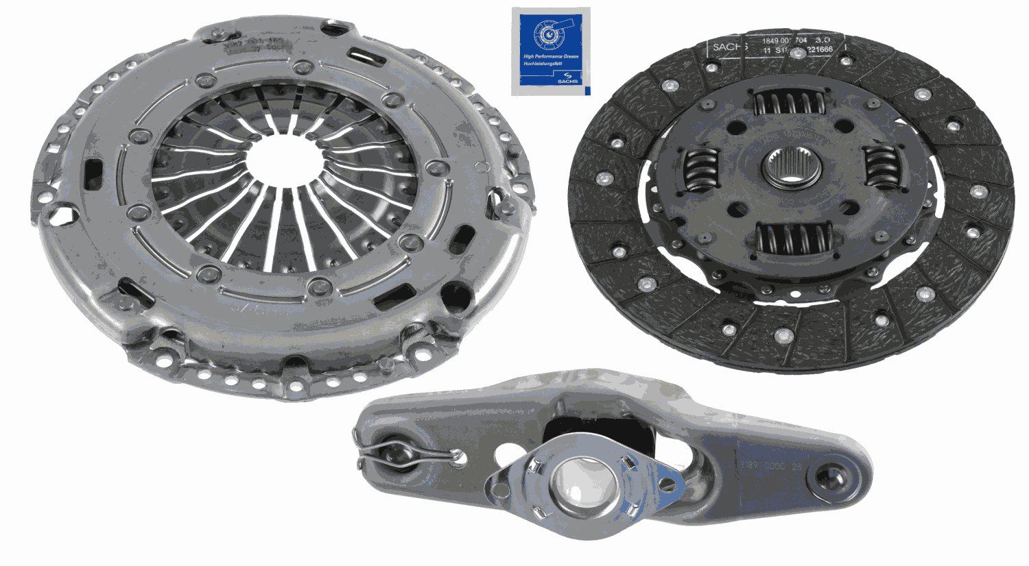 Koppelingsset Sachs 3000 951 088
