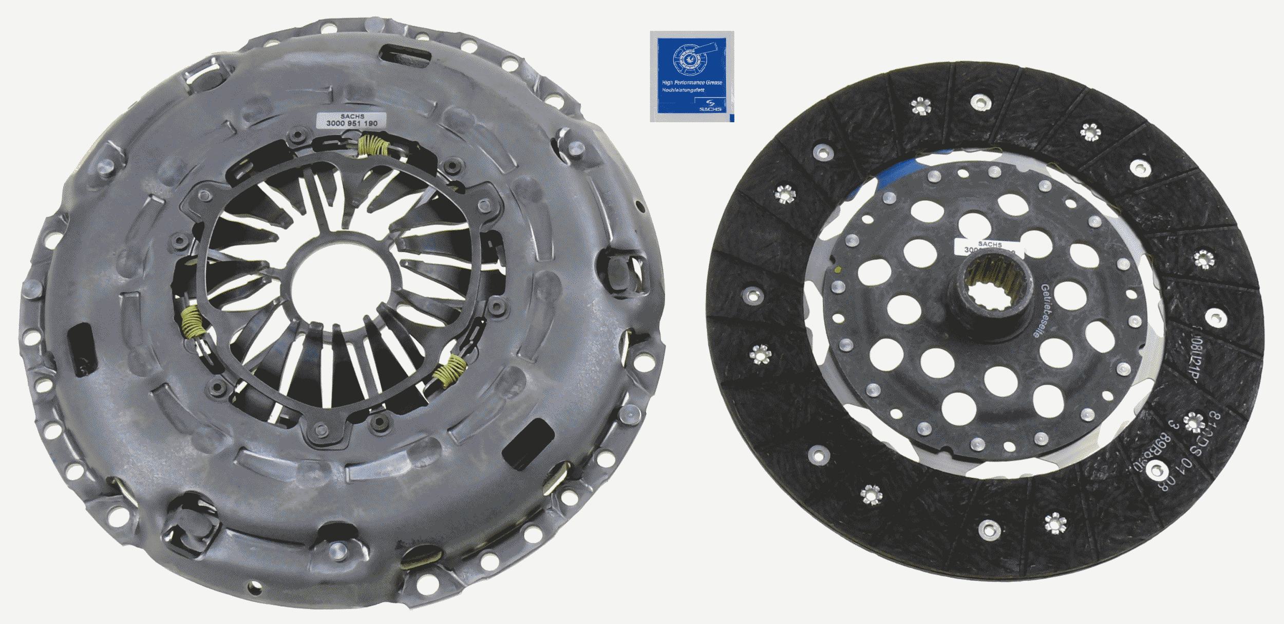 Koppelingsset Sachs 3000 951 190