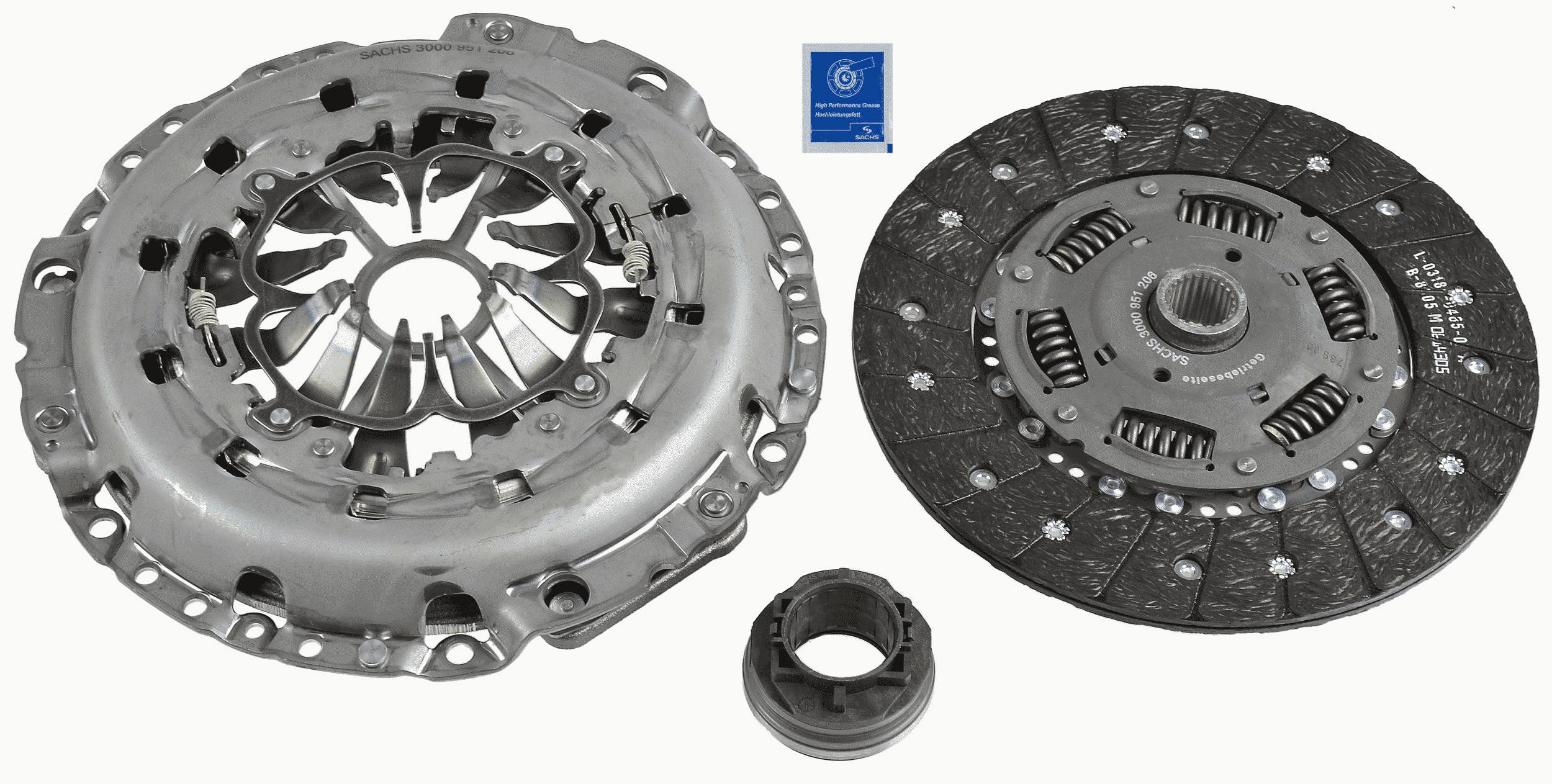 Koppelingsset Sachs 3000 951 206