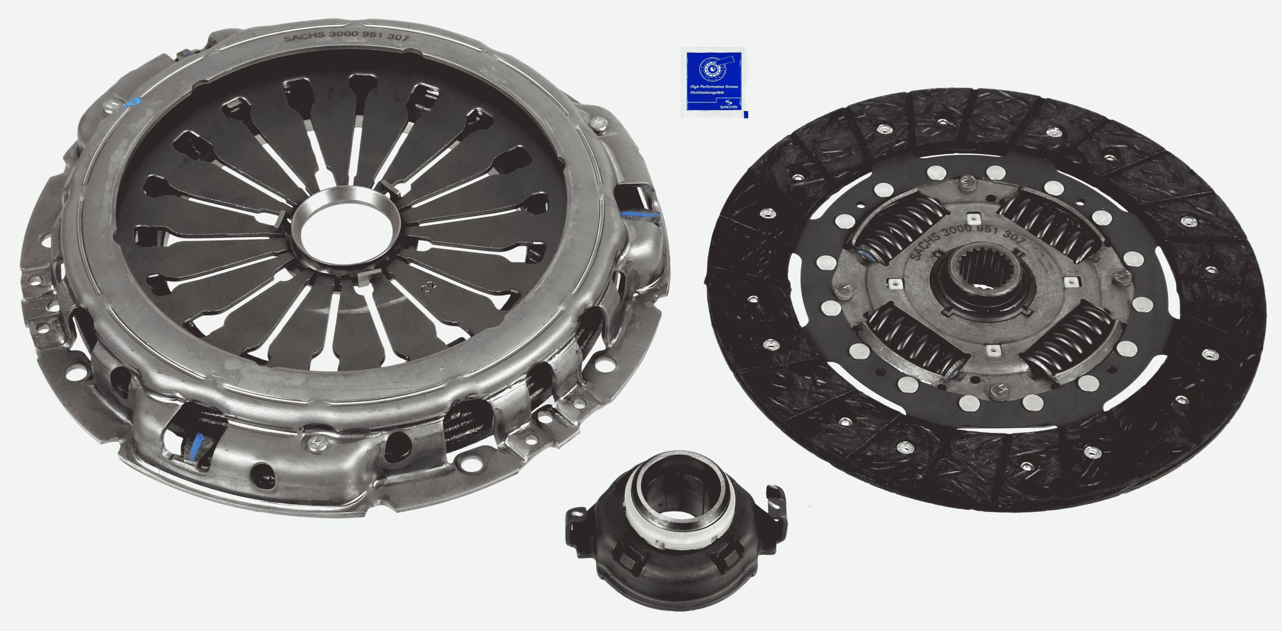 Koppelingsset Sachs 3000 951 307