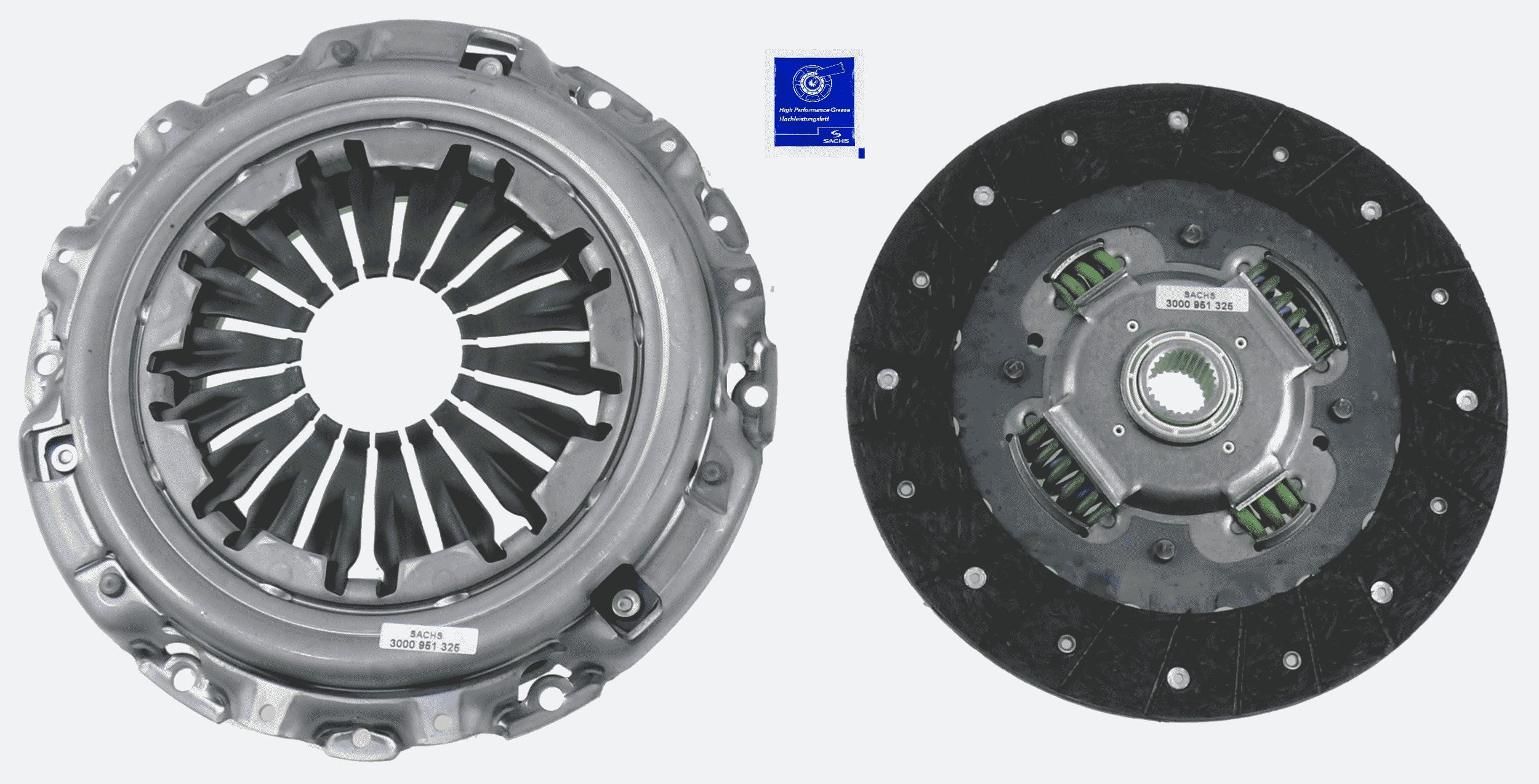 Koppelingsset Sachs 3000 951 325