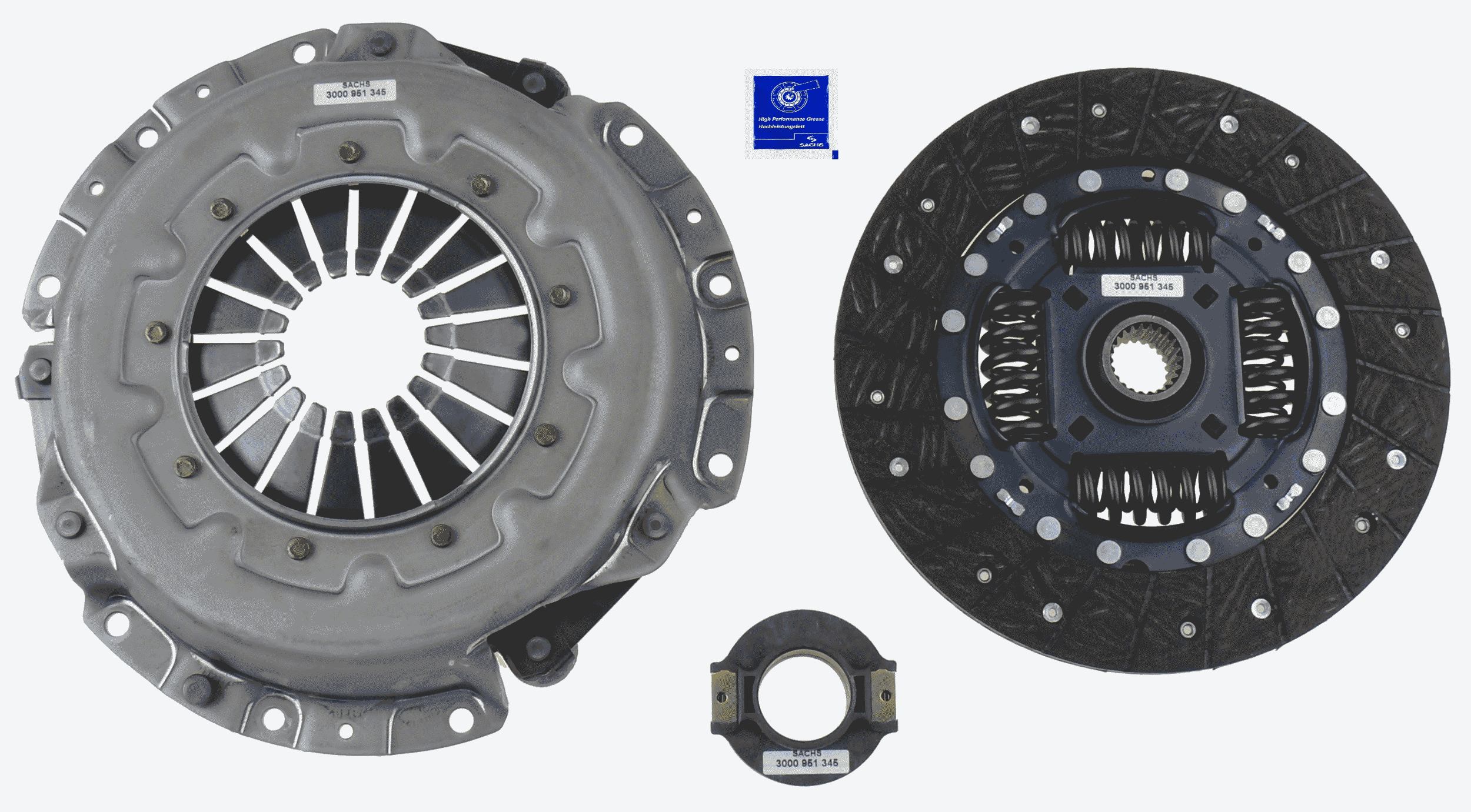 Koppelingsset Sachs 3000 951 345