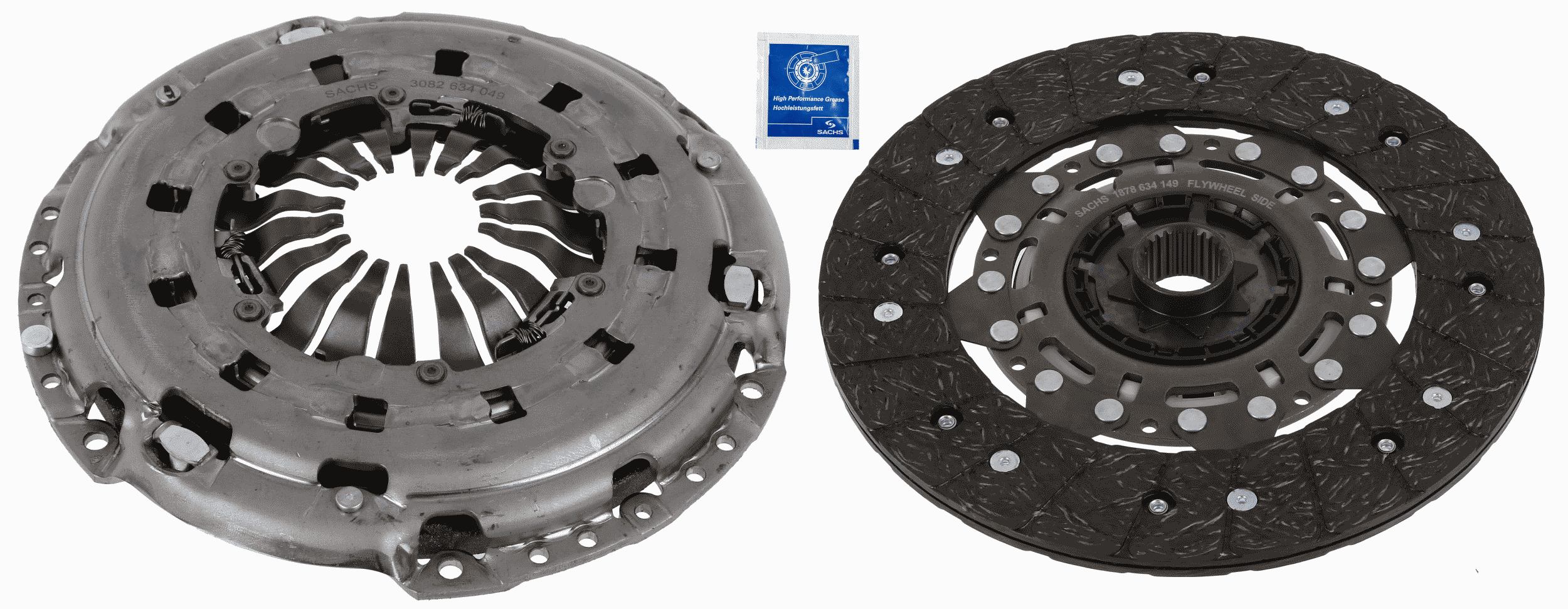 Koppelingsset Sachs 3000 951 649