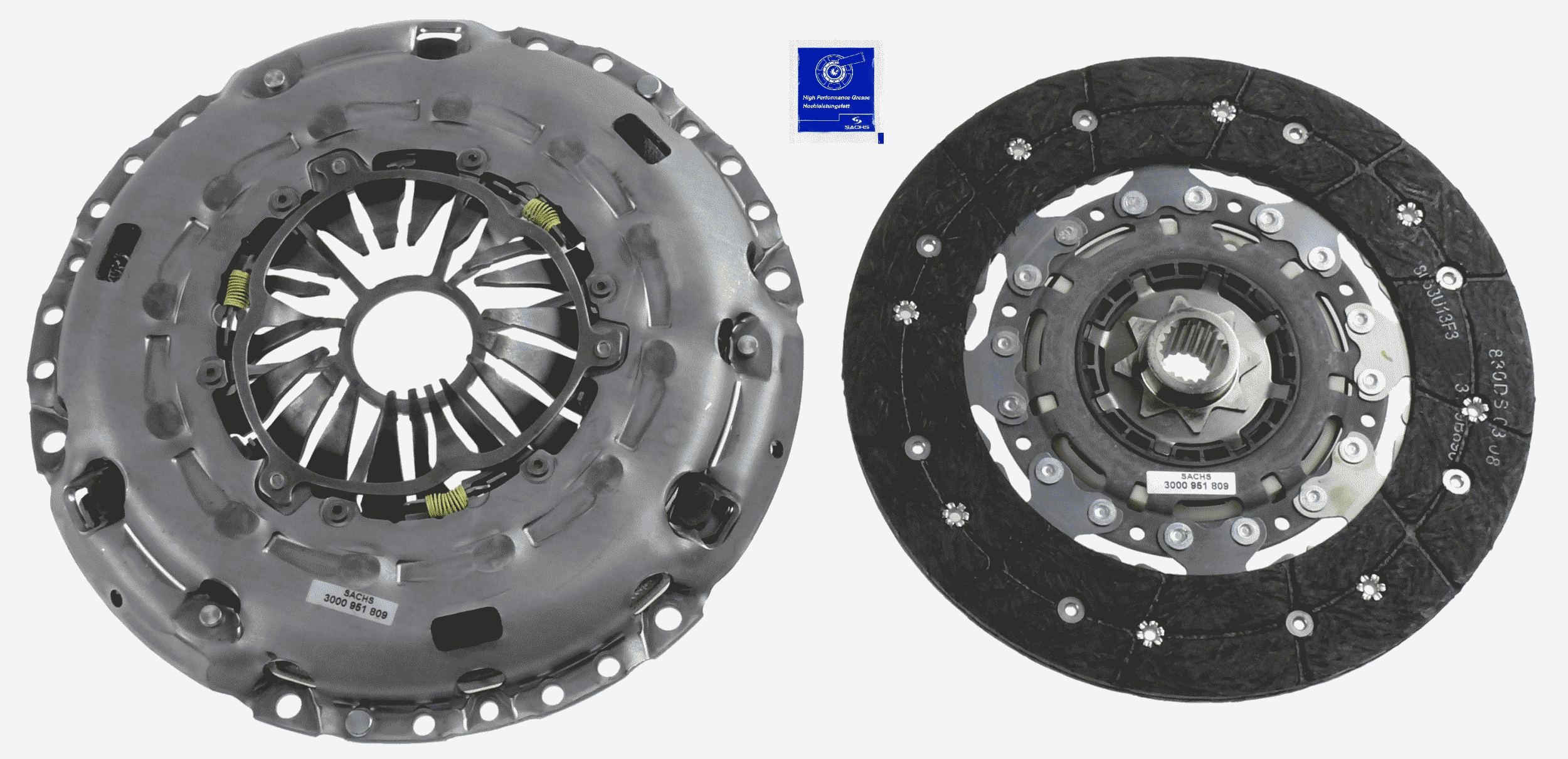 Koppelingsset Sachs 3000 951 809