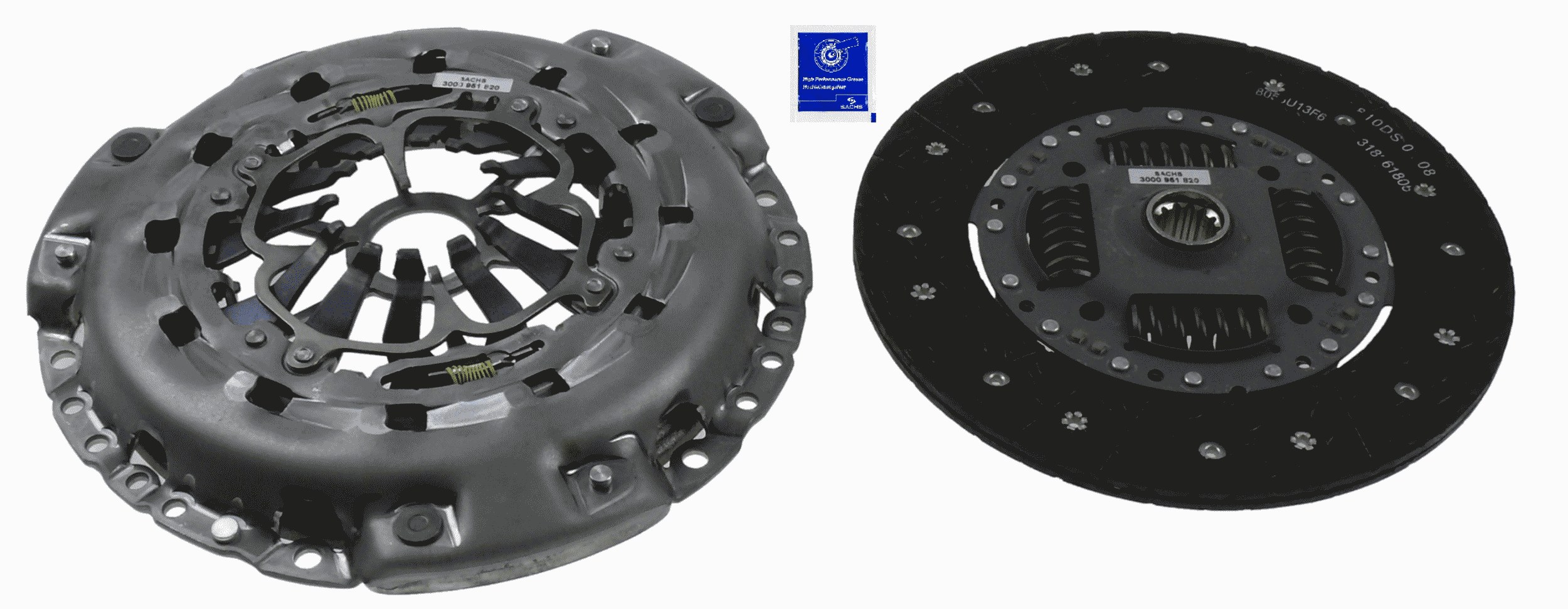 Koppelingsset Sachs 3000 951 820